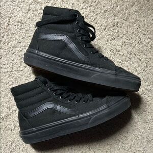 Vans Black High-Top Sneakers